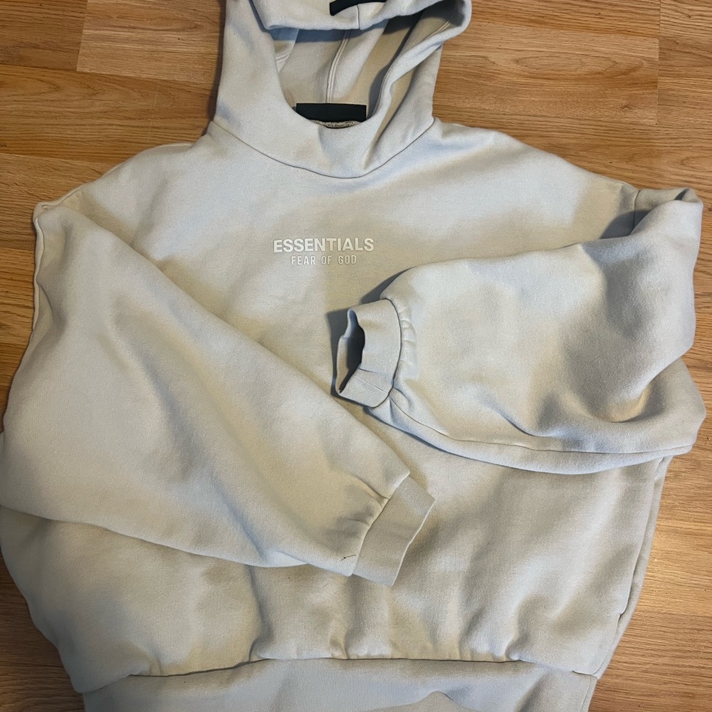 Essentials Light Gray Hoodie